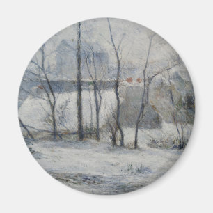 Íman Paisagem de inverno (por Paul Gaugin)