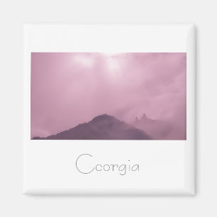 Íman Paisagem de montanha Kazbegi Georgia Gergeti