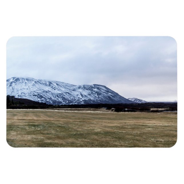 Íman Paisagem de montanha na Islândia (Horizontal)