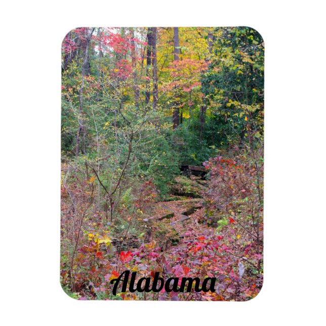 Íman Paisagem de outono do Alabama (Vertical)