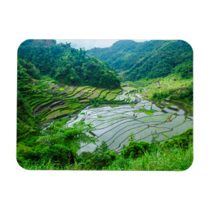 Íman Paisagem de terraço de arroz, Filipinas