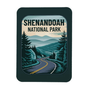 Íman Paisagem do Parque Nacional de Shenandoah