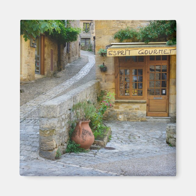 Íman Paisagem em Dordogne, ímã francês (Frente)