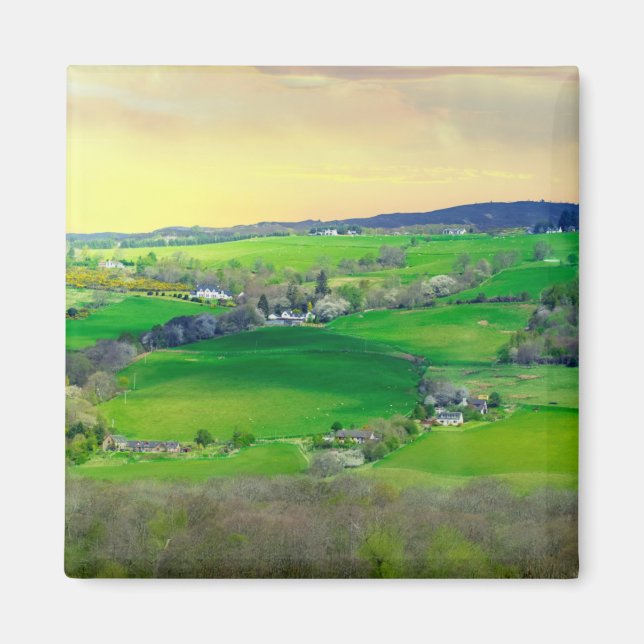 Íman Paisagem escocesa (Frente)