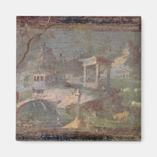 Íman Paisagem idílico, de Herculaneum,