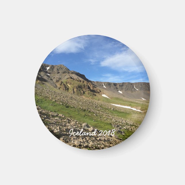 Íman Paisagem islandesa (Frente)