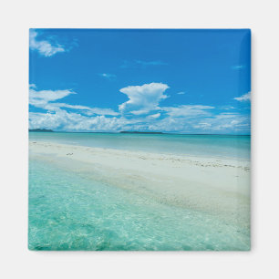 Íman Paisagem marinha tropical azul, Palau