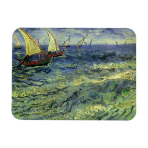 Íman Paisagem Marítima em Saintes Maries por Vincent va