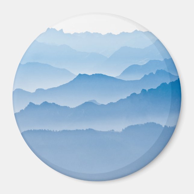 Íman Paisagem Montanha | SUIÇA (Frente)