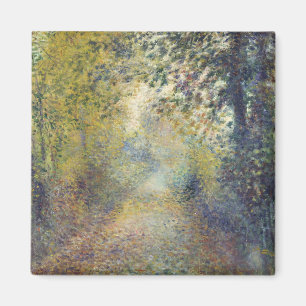 Íman Paisagem na floresta (por Pierre-Auguste Renoir)