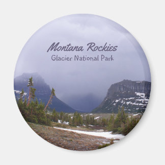 Íman Paisagem Nacional do Parque Glaciar Montana Rockie
