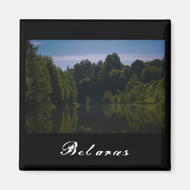 Íman Paisagem natural Canal Sky Belarus (Frente)