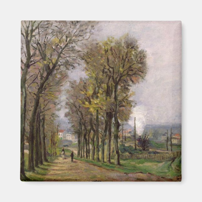 Íman Paisagem no Ile de France, c.1878 (Frente)