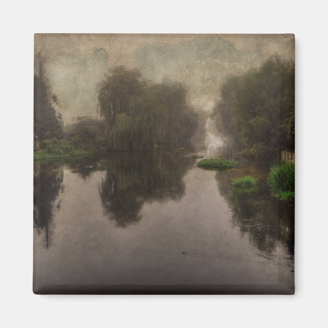 Íman Paisagem no Mundo Antigo - Pintura de Belas Artes (Frente)