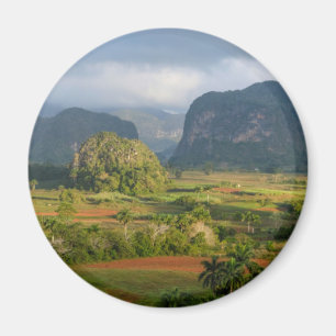Íman Paisagem panorâmica do vale, Cuba