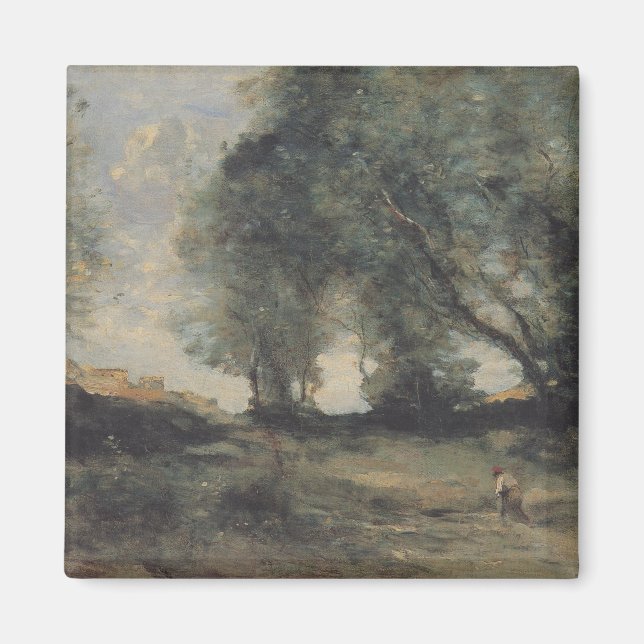 Íman Paisagem (por Camille Corot) (Frente)