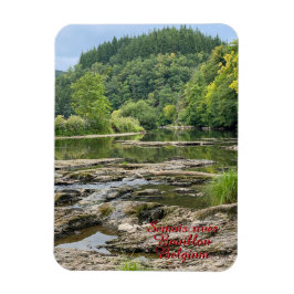 Íman Paisagem rio Semois em Bouillon, Bélgica