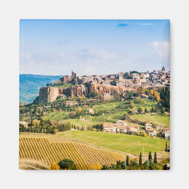 Íman Paisagem sobre Orvieto (Frente)