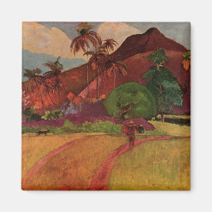 Íman Paisagem Tahitiana de Paul Gauguin (1893)