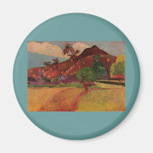 Íman Paisagem Tahitiana de Paul Gauguin (1893)