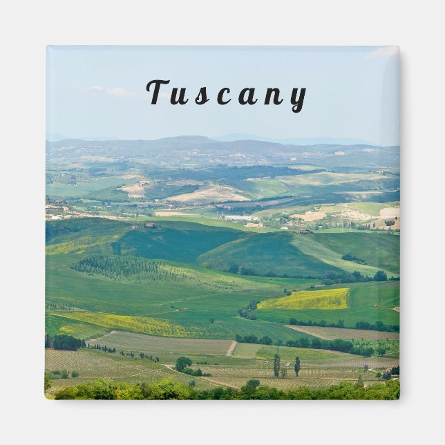 Íman Paisagem Toscana Típica (Frente)