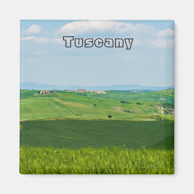 Íman Paisagem Toscana Típica (Frente)