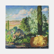 Paisagem ucraniana (Fazendas rurais) (Arte da Ucrâ