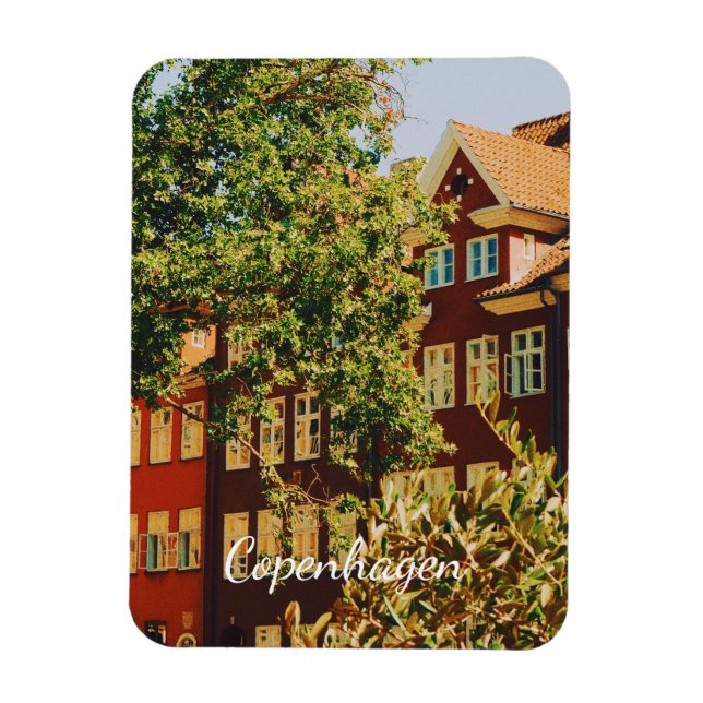 Íman Paisagem urbana de Copenhague - Dinamarca (Vertical)