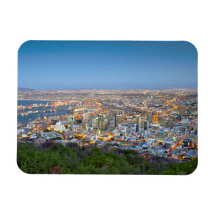 Íman Paisagem Urbana do Topo do Signal Hill ao Crepúscu