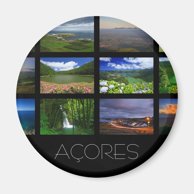 Íman Paisagens dos Açores (Frente)