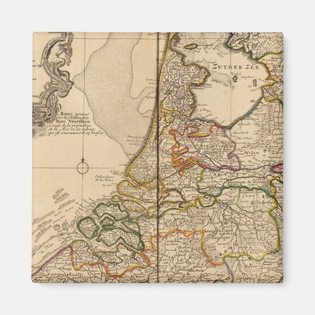 Íman Países Baixos e Bélgica (Frente)