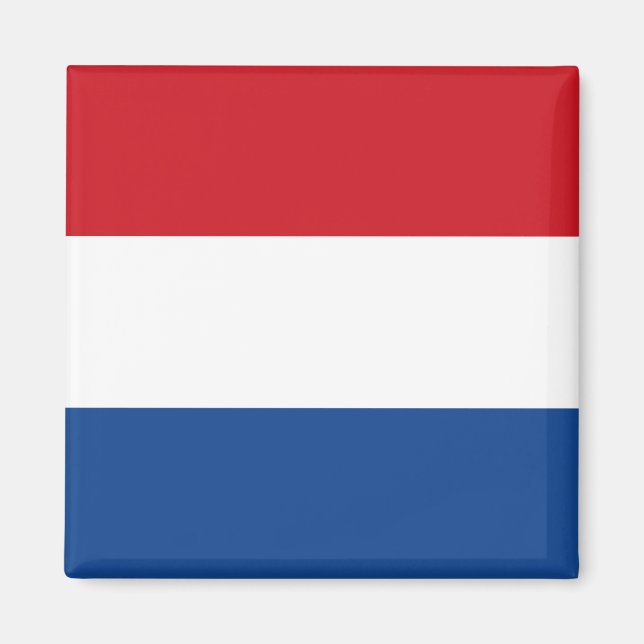 Íman Países Baixos Flag, Holland, Dutch (Frente)