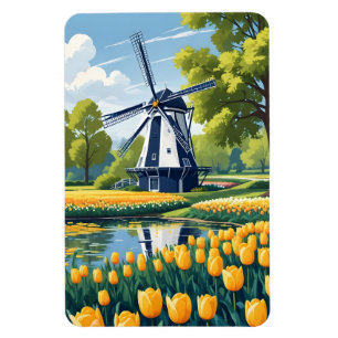 Íman Países Baixos Windmills