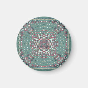 Íman Paisley Bandana Impressão: Escarpa Do Pescoço Da S