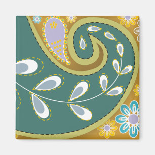 Íman Paisley Magnets