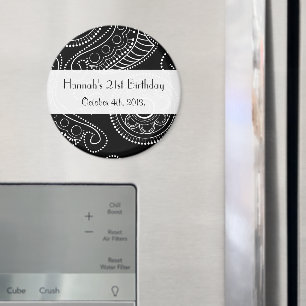 Íman Paisley Pattern, Persa Paisley, Boteh, Aniversário