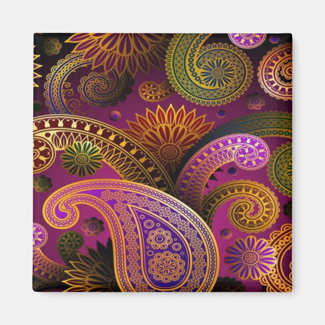 Íman Paisley Purple (Frente)