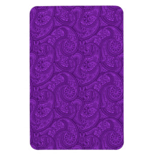 Íman Paisley roxo
