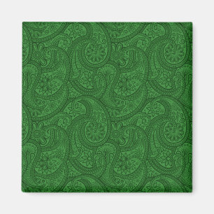 Íman Paisley verde