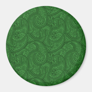 Íman Paisley verde