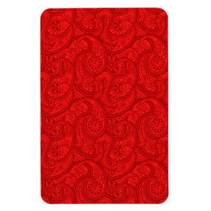 Íman Paisley vermelho