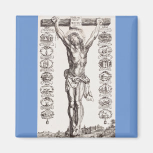 Íman Paixão de Jesus crucificação de Cristo