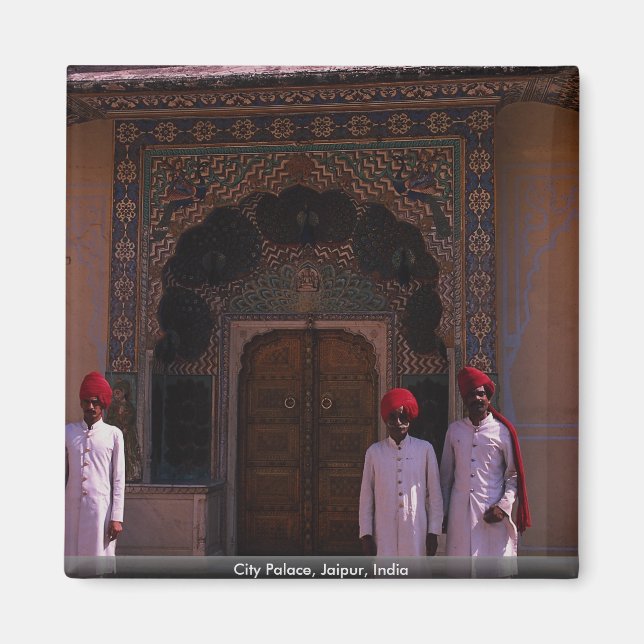 Íman Palácio da Cidade, Jaipur, Índia (Frente)