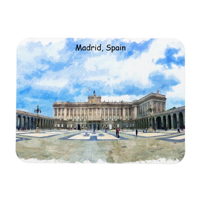 Íman Palácio de Espanha de Madrid (Horizontal)