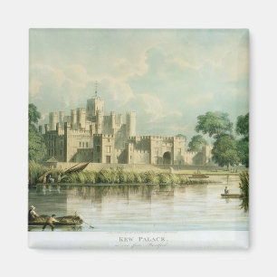 Íman Palácio de Kew como visto de Brentford, gravado