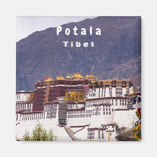 Íman Palácio de Potala em Lhasa - Tibete (Frente)