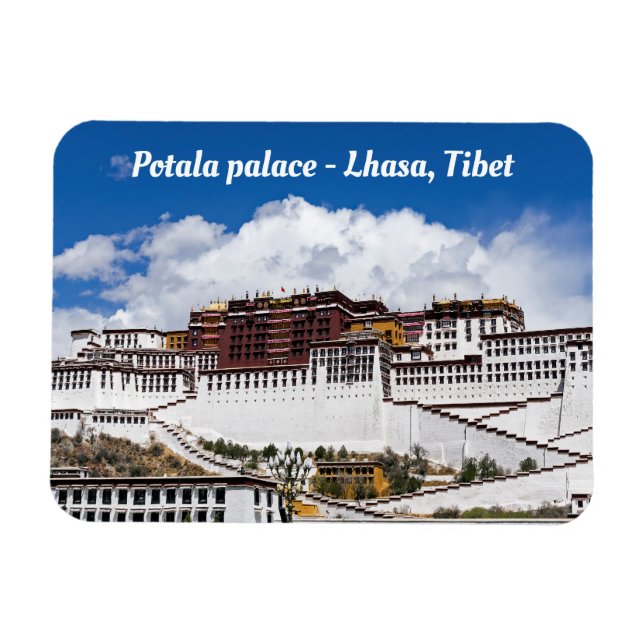 Íman Palácio de Potala em Lhasa - Tibete (Horizontal)