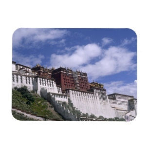 Íman Palácio de Potala na montanha do Dalai