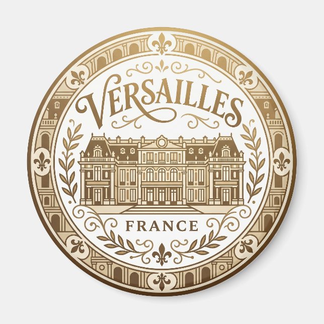 Íman Palácio de Versalhes França (Frente)