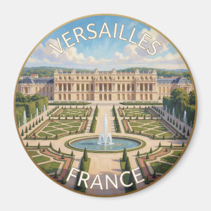 Íman Palácio de Versalhes França Jardins Grandiosos